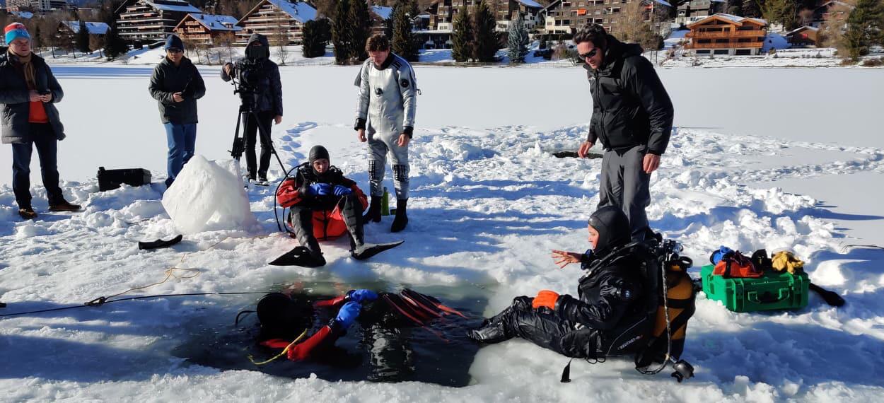 Plongée sous glace